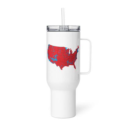 2024 Electoral Map 40 oz Travel Mug
