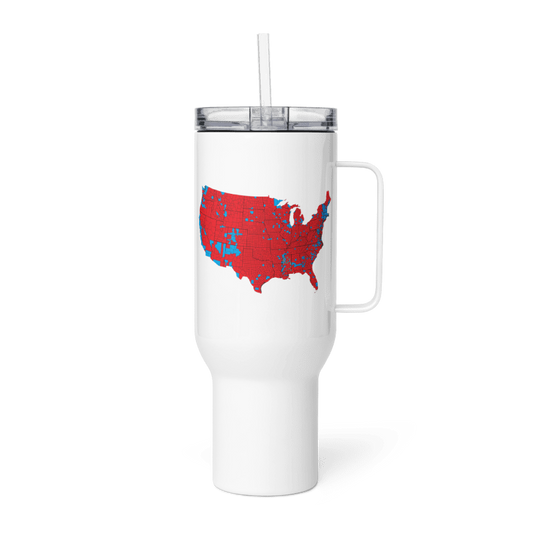 2024 Electoral Map 40 oz Travel Mug