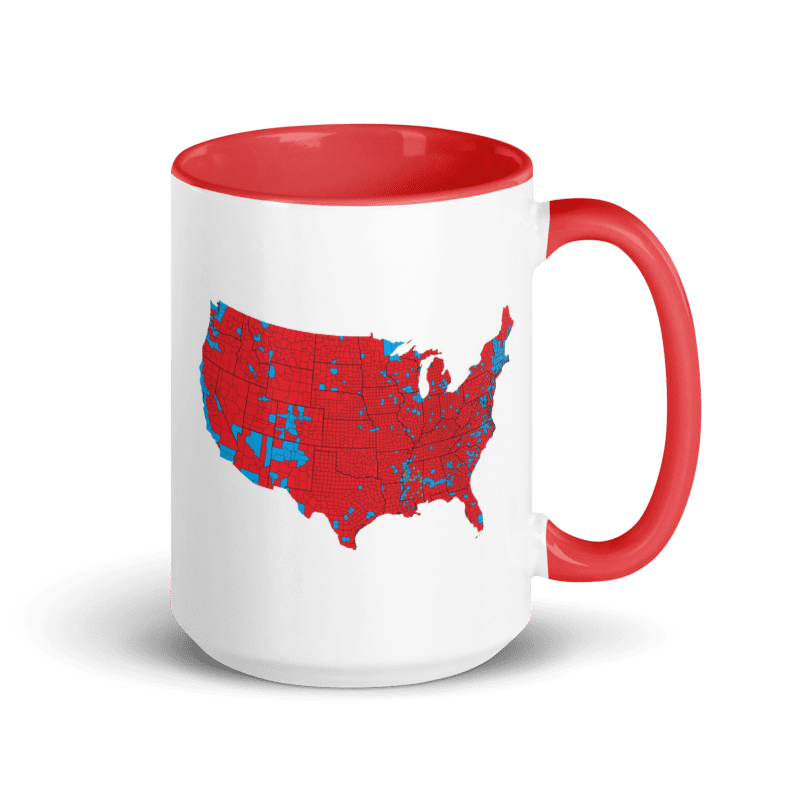 2024 Electoral Map 15 oz Mug