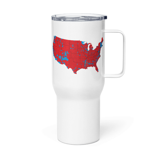 2024 Electoral Map 25 oz Travel Mug