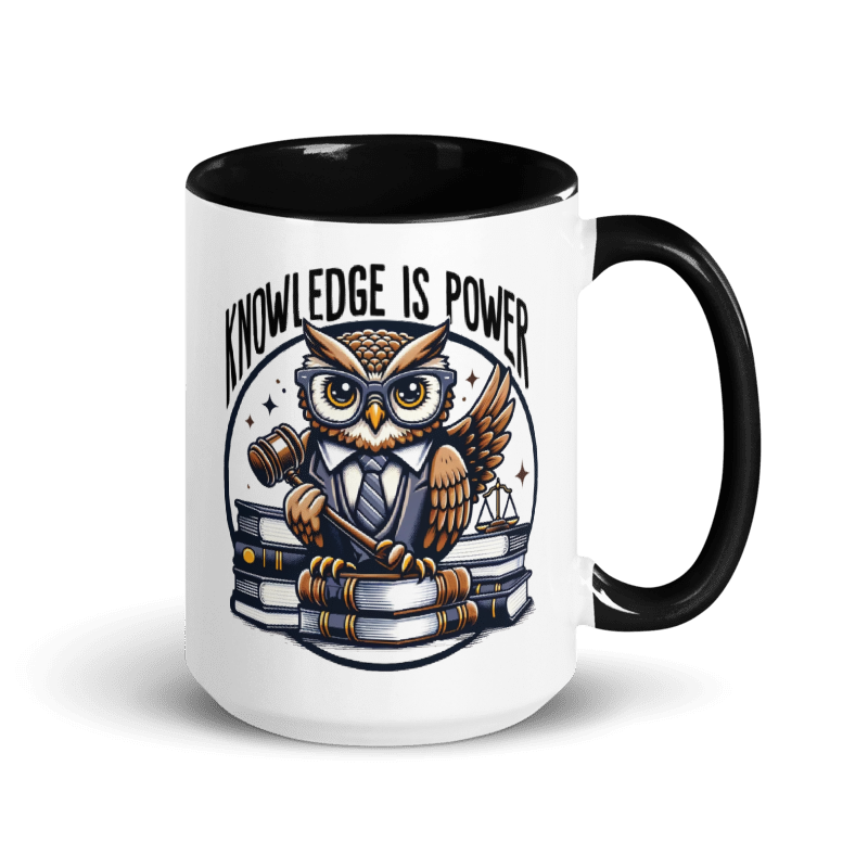 Knowledge is Power 15 oz Mug