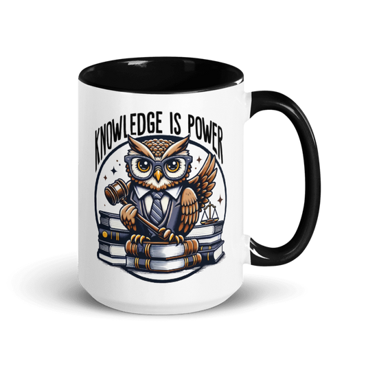 Knowledge is Power 15 oz Mug